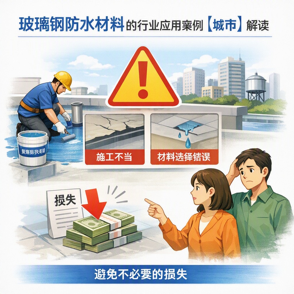 玻璃钢防水材料的行业应用案例,宜宾解读